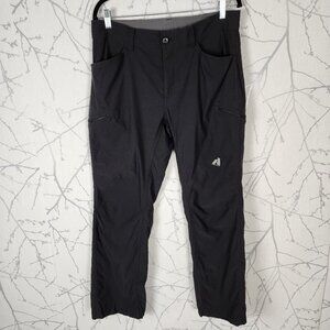 Eddie Bauer First Ascent Black Zippered Pocket Cargo Pants